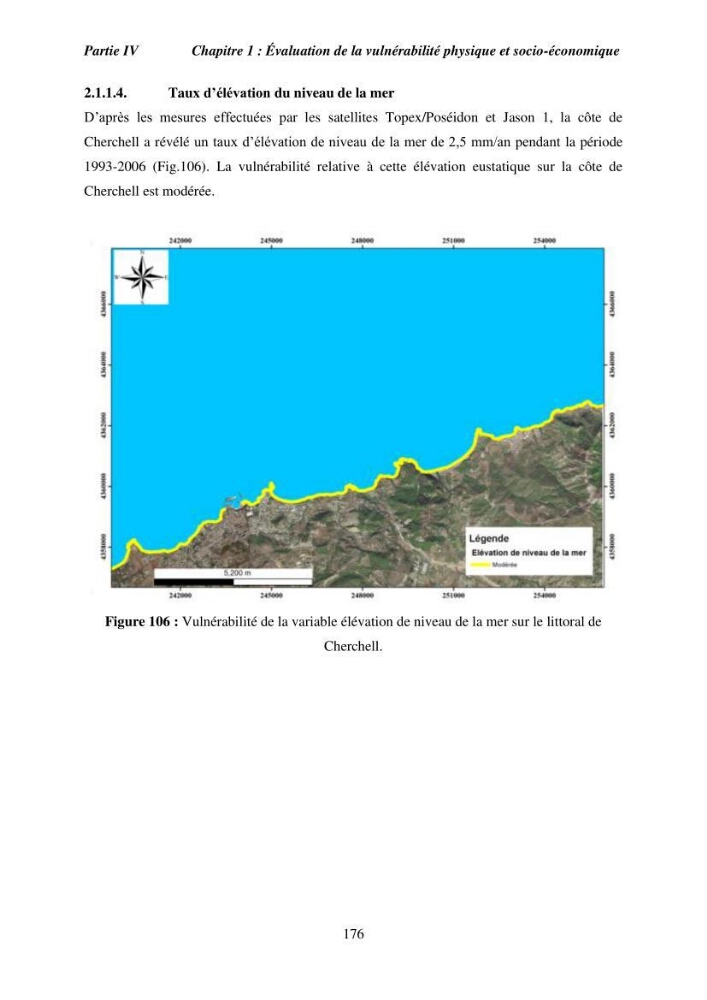Utilisation de la géomatique pour l’étude des risques côtiers dans la zone centre Algérienne (littoral de Cherchell):