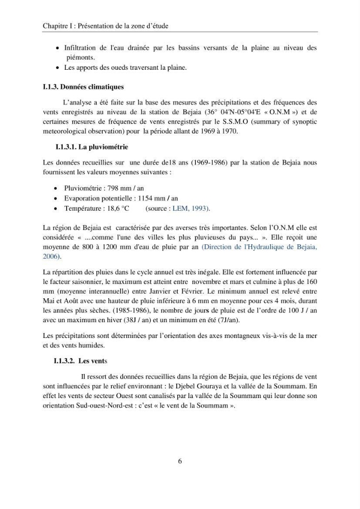 Etude d\'impact sur l\'environnement de l\'extention de terre-plein du port de Bejaia