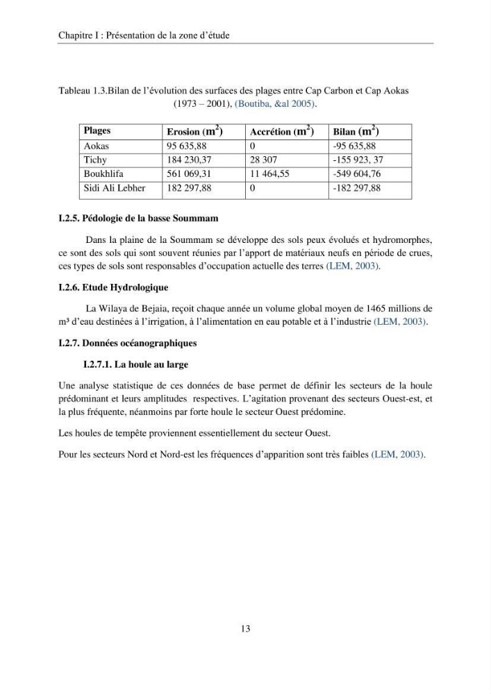 Etude d\'impact sur l\'environnement de l\'extention de terre-plein du port de Bejaia