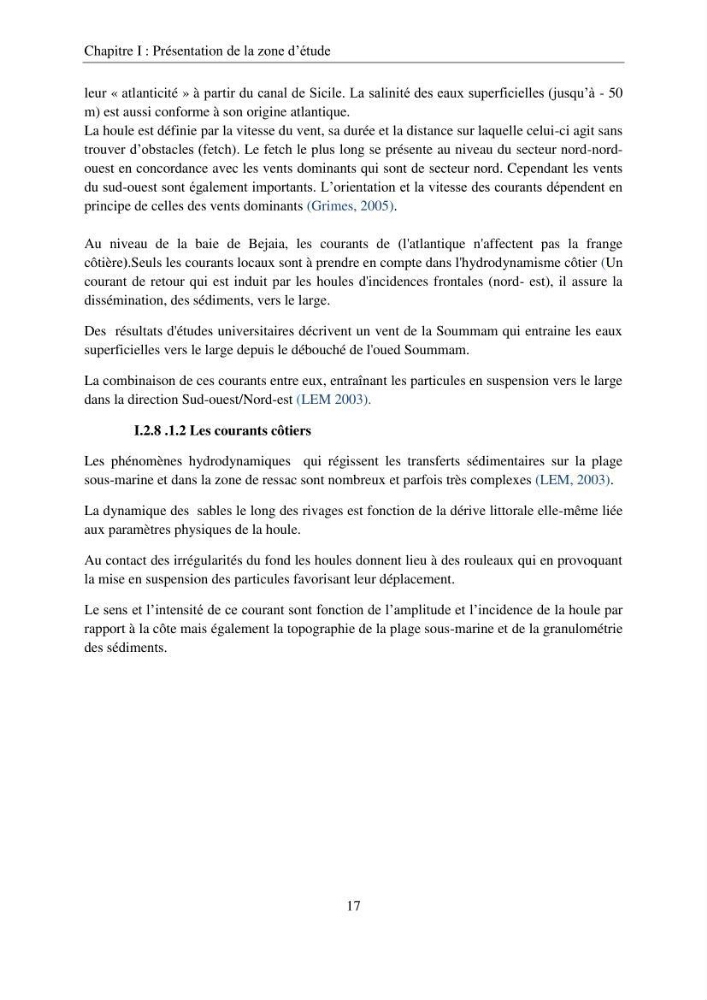 Etude d\'impact sur l\'environnement de l\'extention de terre-plein du port de Bejaia