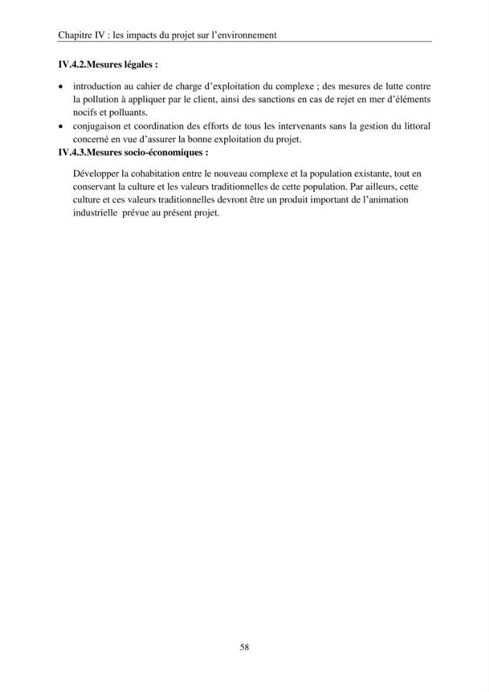 Etude d\'impact sur l\'environnement de l\'extention de terre-plein du port de Bejaia