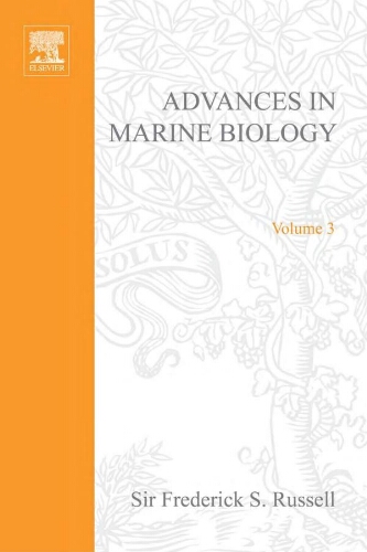 Advances in marine biology (volume 3) Advances in marine biology (volume 3)