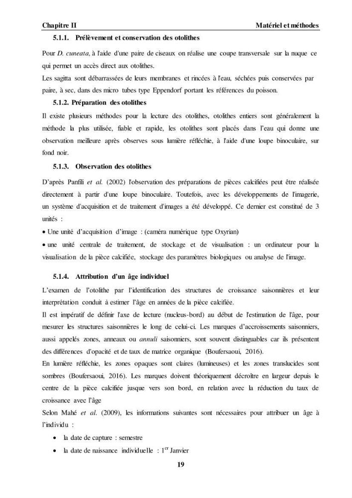Contribution à l\'étude de l\'âge, de la croissance et estimation de la fécondité du cètea Dicologlossa cuneata (Moreau, 1881) des côtes Algériennes: