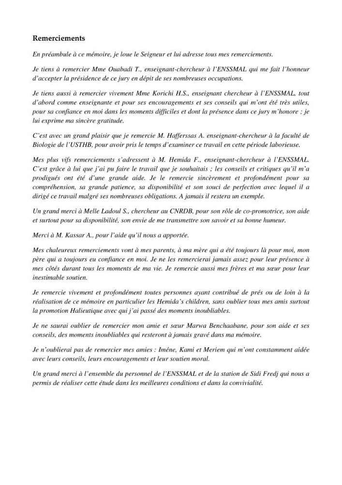 Contribution à l\'étude du comportement de Torpedo marmorata (poissons Elasmobranche) dans le bassin algérien