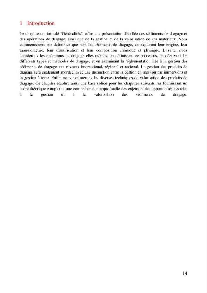 Valorisation des sédiments de dragage dans le génie civil