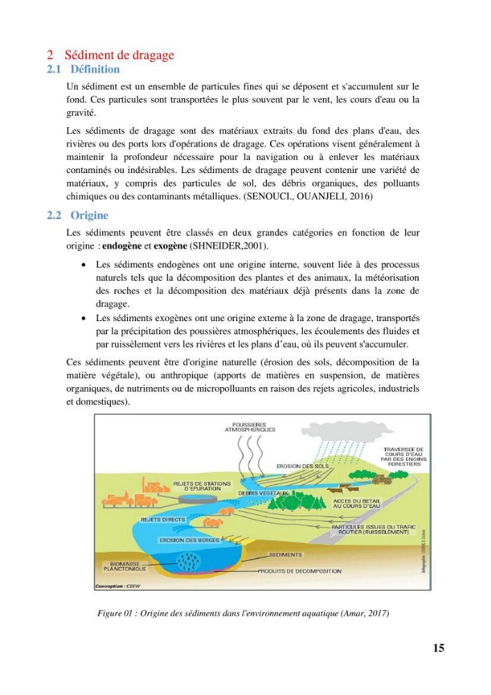 Valorisation des sédiments de dragage dans le génie civil