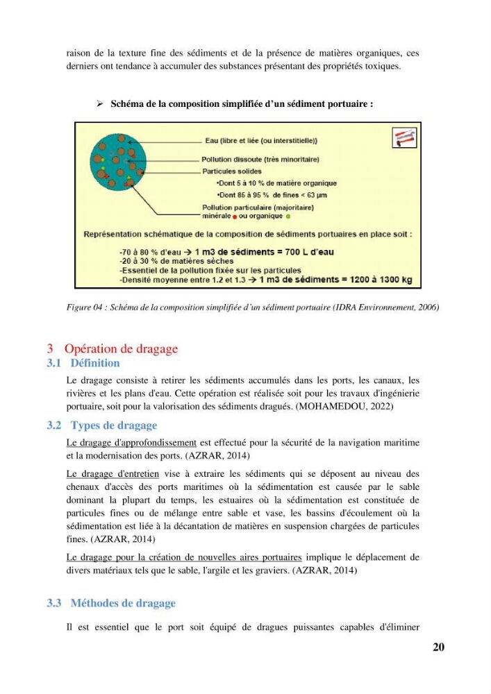 Valorisation des sédiments de dragage dans le génie civil