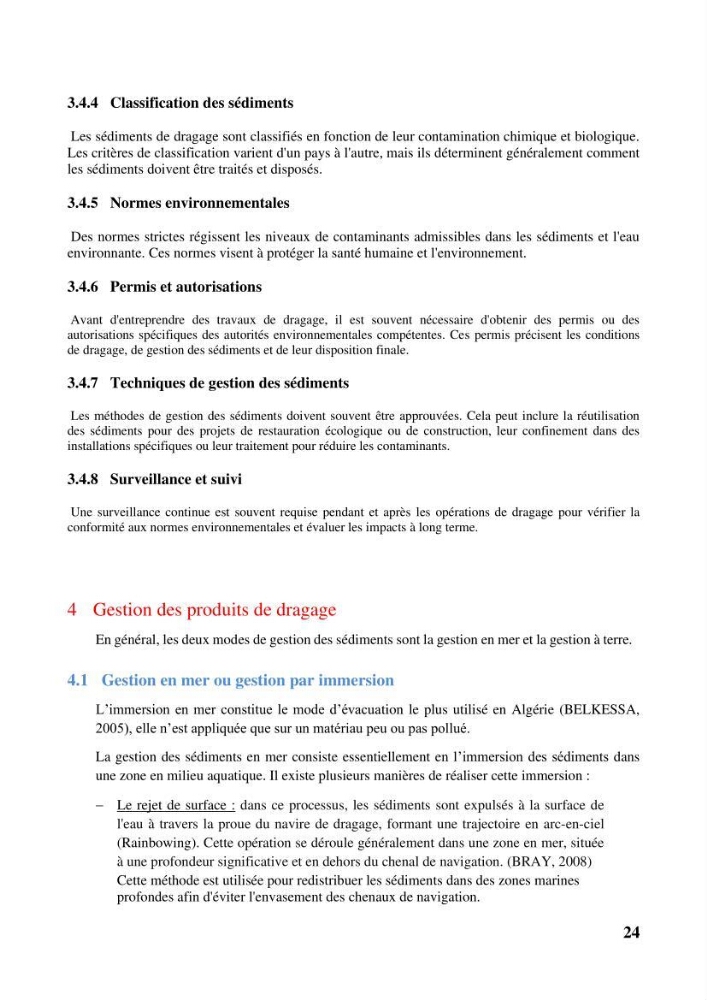 Valorisation des sédiments de dragage dans le génie civil