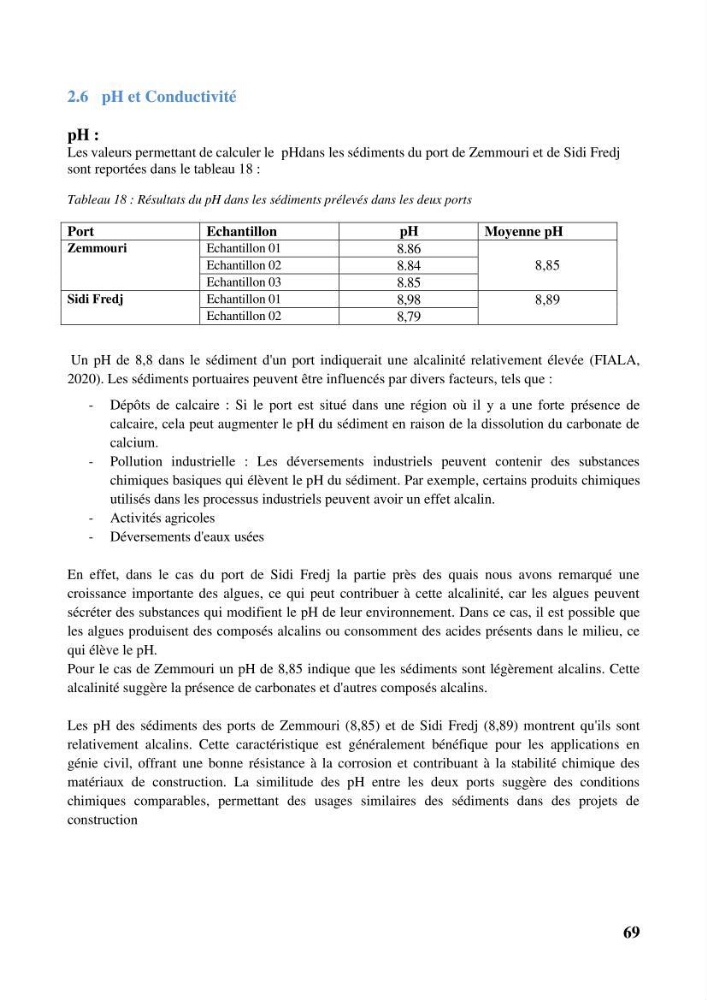Valorisation des sédiments de dragage dans le génie civil