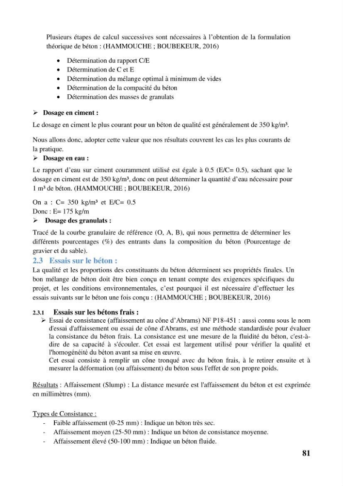 Valorisation des sédiments de dragage dans le génie civil