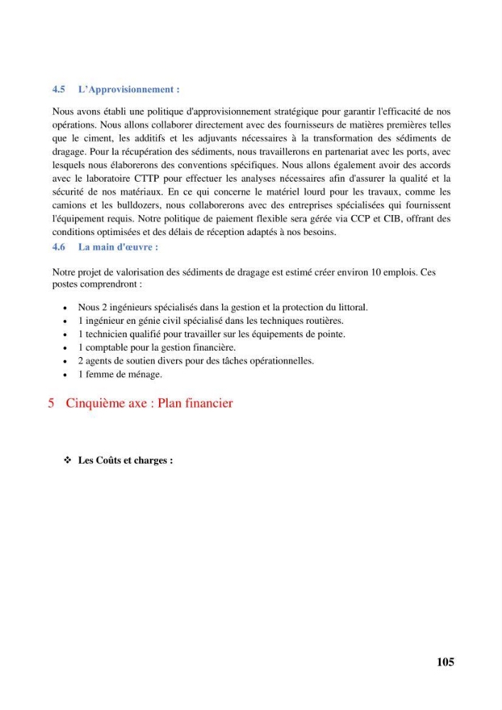 Valorisation des sédiments de dragage dans le génie civil