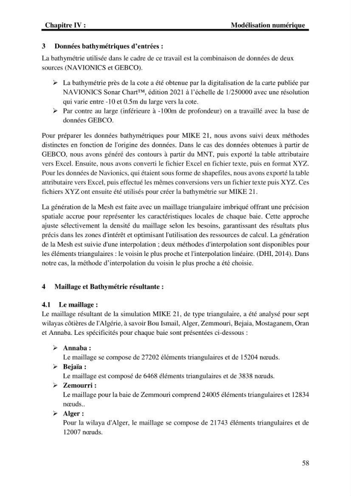 Développement d\'un SIG-WEB pour l\'étude et l\'évaluation des énergies renouvelables marines le long du littoral algérien