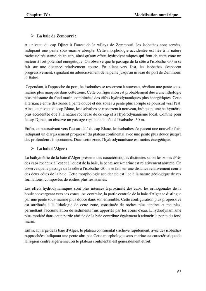 Développement d\'un SIG-WEB pour l\'étude et l\'évaluation des énergies renouvelables marines le long du littoral algérien
