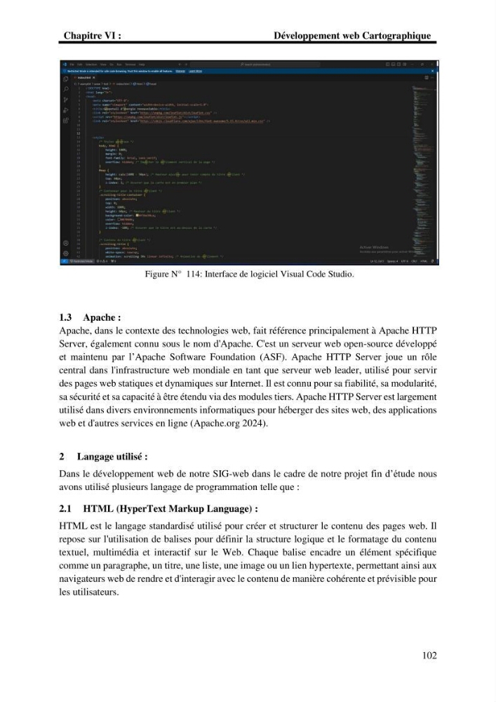 Développement d\'un SIG-WEB pour l\'étude et l\'évaluation des énergies renouvelables marines le long du littoral algérien