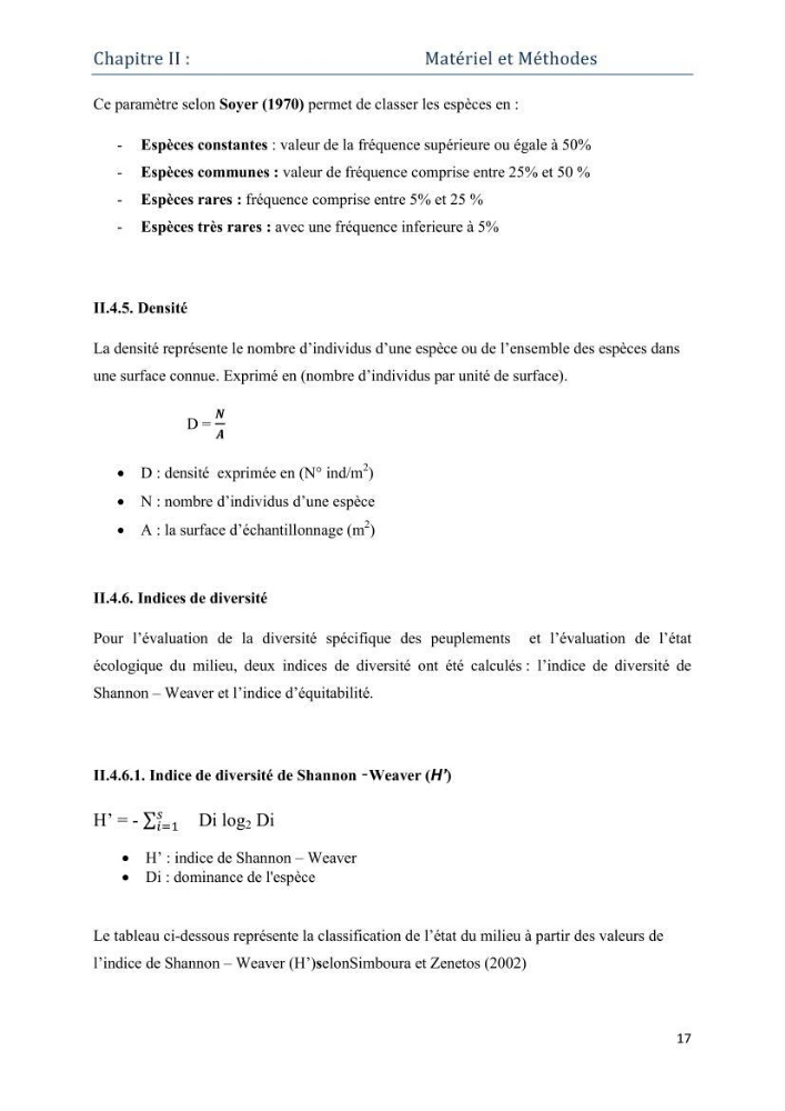 Contribution à l’étude de la biodiversité faunistique associée à l’écosystème à Posidoniaoceanica