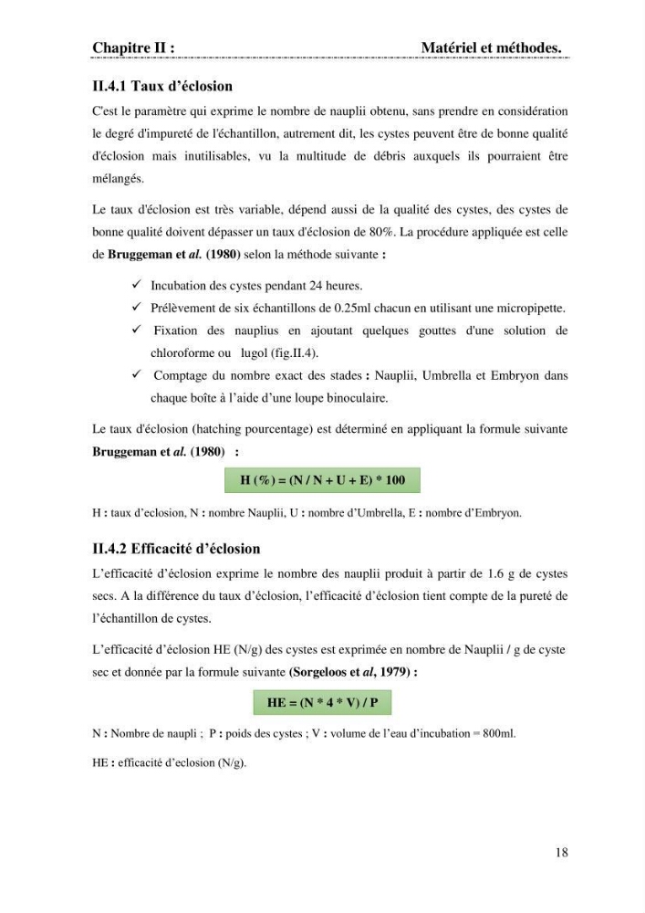 Determination d\'une partie de la flore bactérienne associee aux cystes d\'ARTEMIA (Leach 1819)