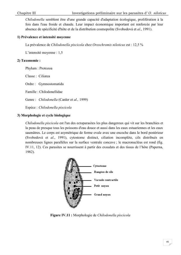 Analyse des aménagements piscicoles et de la gestion sanitaire de la ferme aquacole \"Ezzahra\":