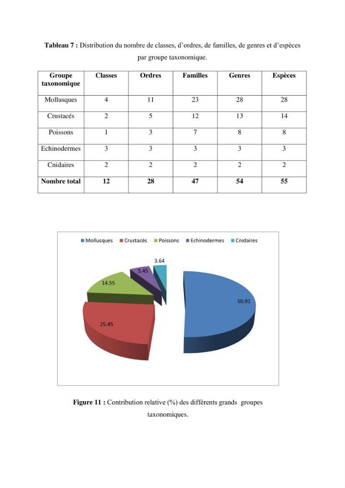 Inventaire du benthos des zones rocheuses de la région d’El Kala: prélèvements de mai 2017 et mai 2018