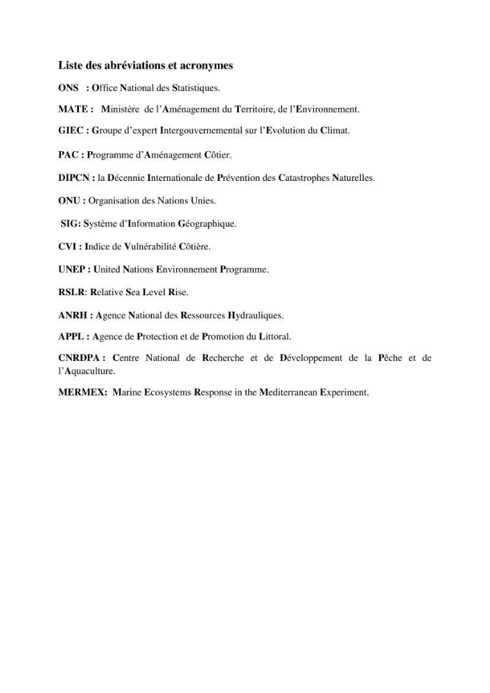 Calcul d\'indice multi-échelle de la vulnérabilité côtière
