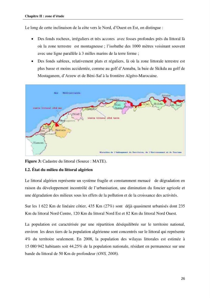 Calcul d\'indice multi-échelle de la vulnérabilité côtière