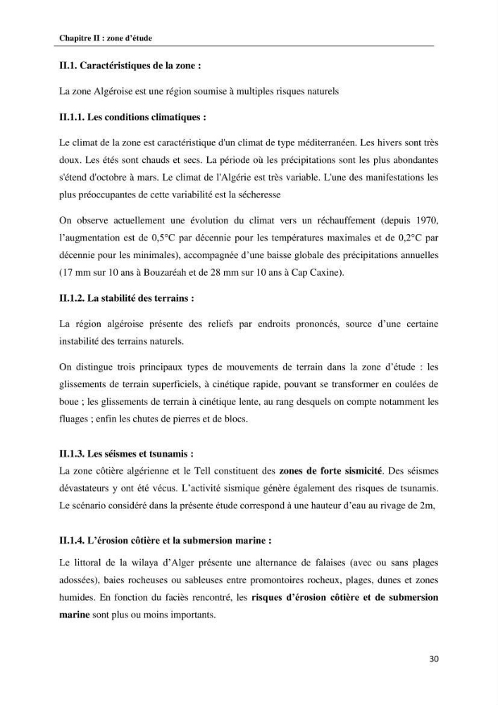 Calcul d\'indice multi-échelle de la vulnérabilité côtière