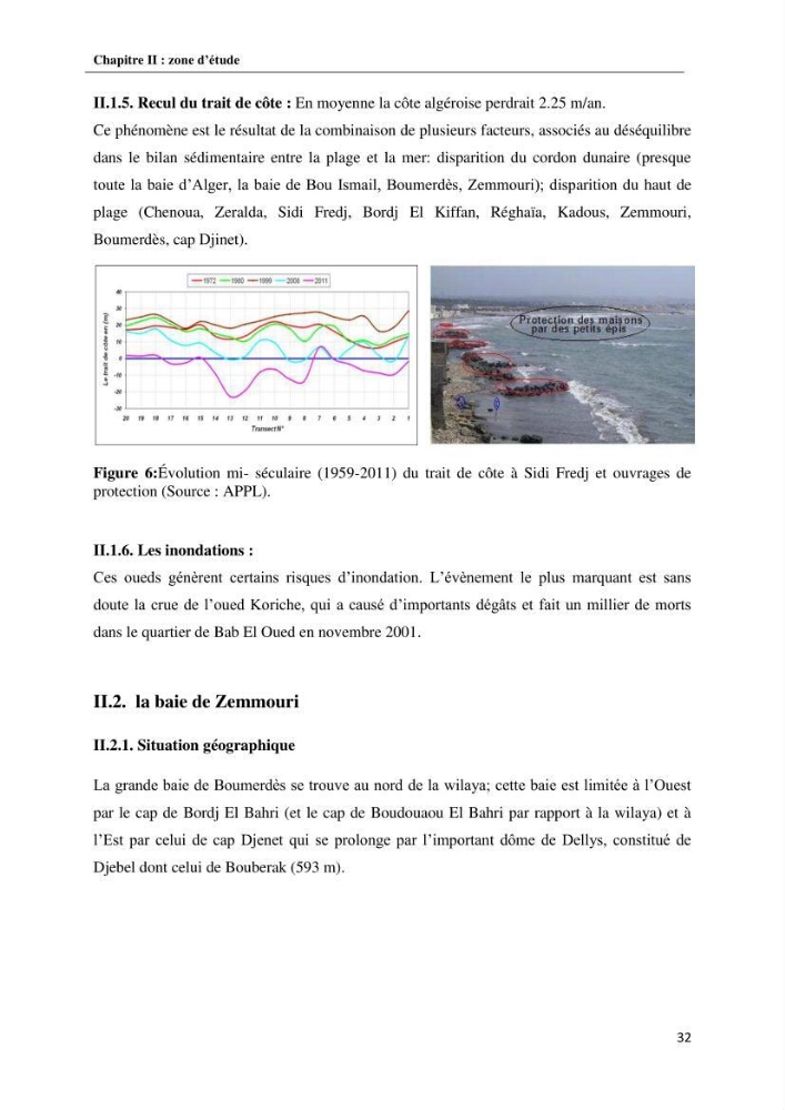 Calcul d\'indice multi-échelle de la vulnérabilité côtière