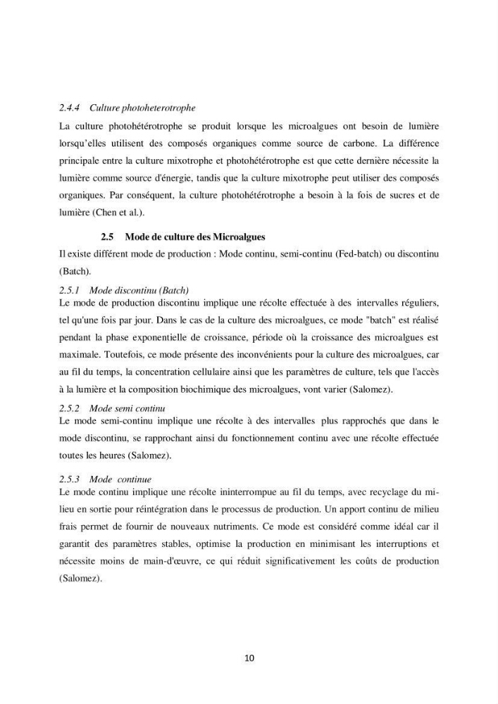 Contribution à la valorisation bioénergétique à partir des micro-organisme photosynthétiques