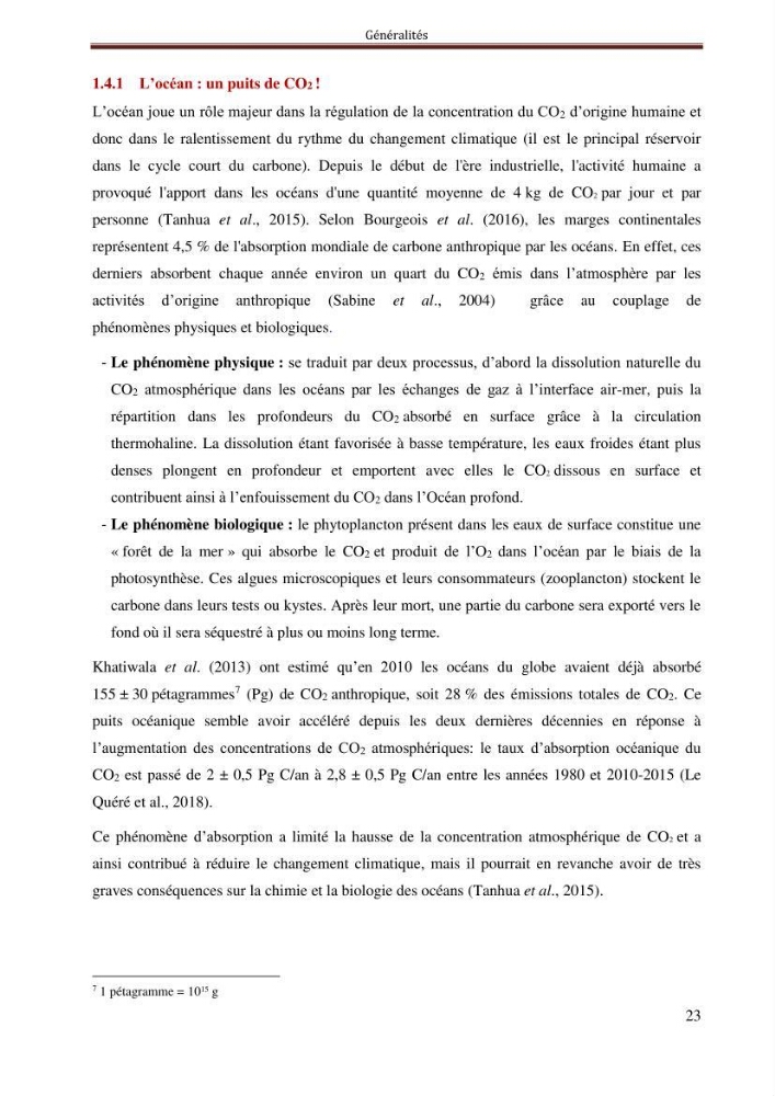 Reconstitution du cycle saisonnier de la pression partielle du CO2 en Méditerranée durant l’année 2011