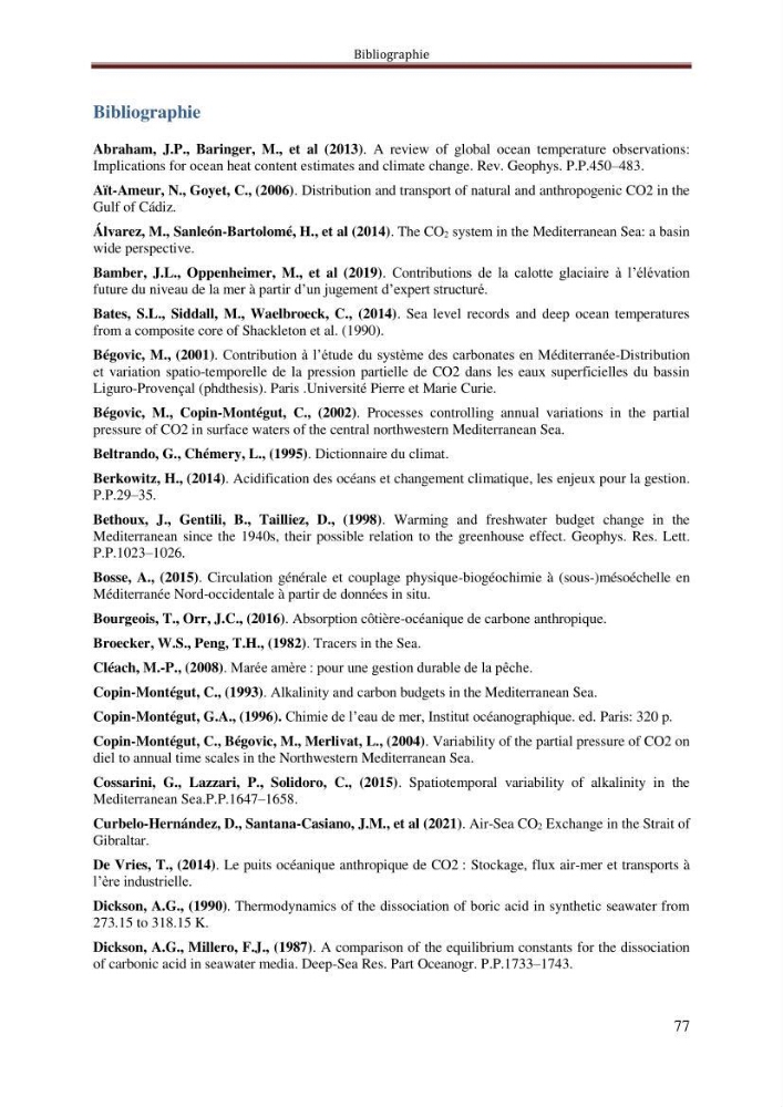 Reconstitution du cycle saisonnier de la pression partielle du CO2 en Méditerranée durant l’année 2011