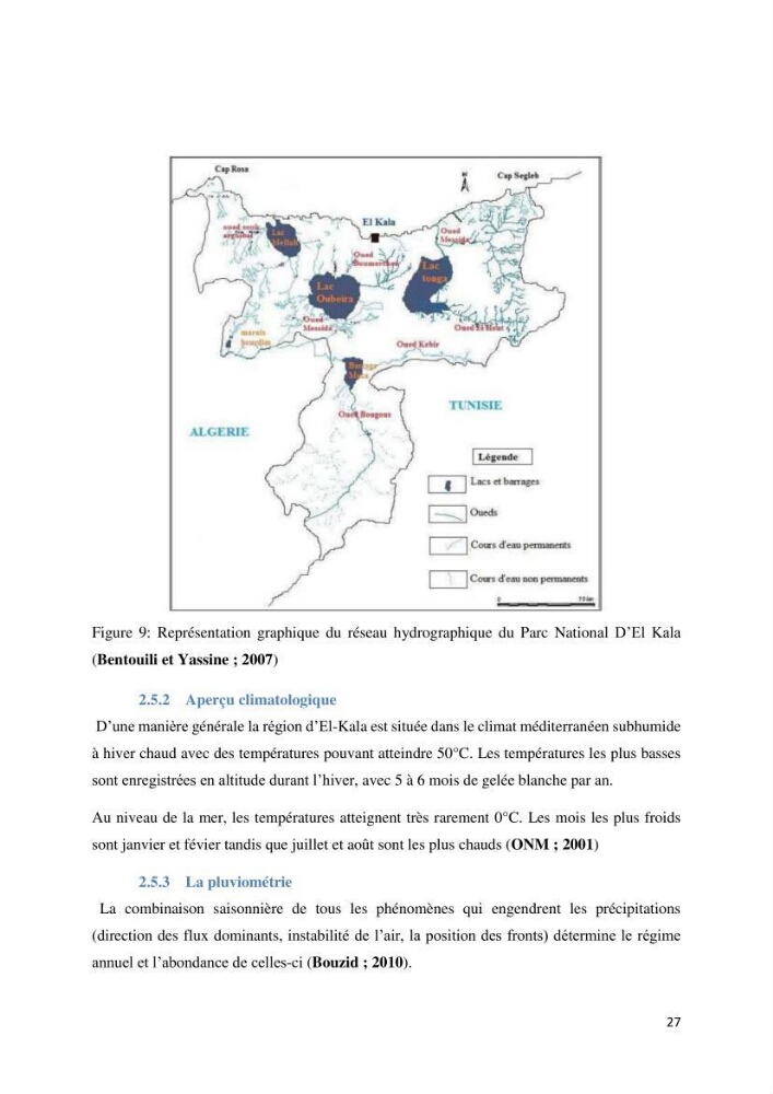 Contribution à la prévention et à la gestion des feux de forêts dans le parc national d\'El Kala (Nord Est de l\'Algérie) par télédétection et leurs incidences sur le milieu marin