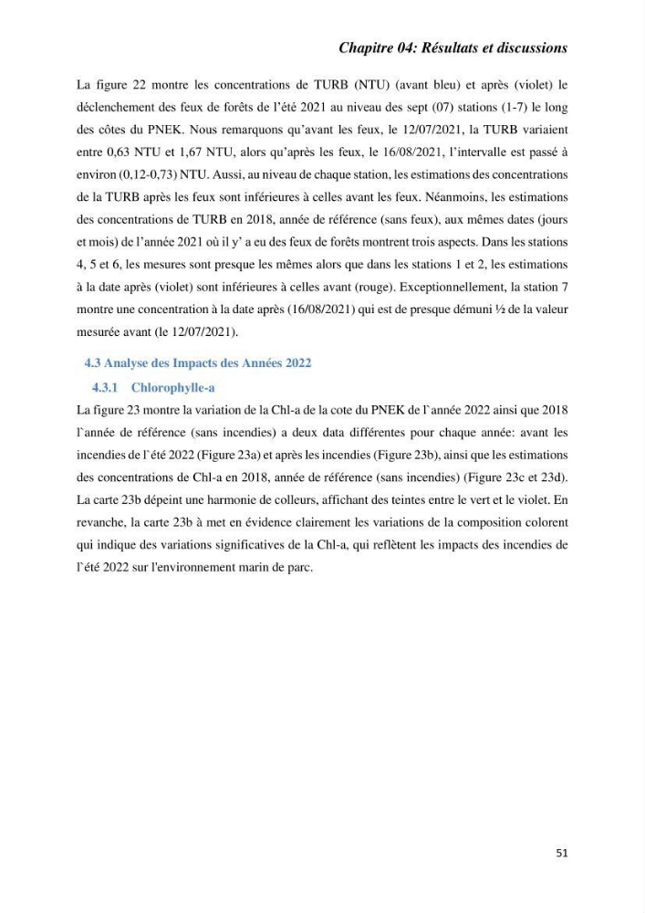 Contribution à la prévention et à la gestion des feux de forêts dans le parc national d\'El Kala (Nord Est de l\'Algérie) par télédétection et leurs incidences sur le milieu marin