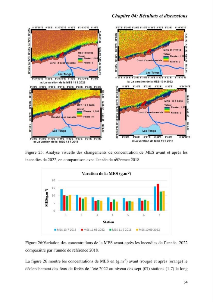 Contribution à la prévention et à la gestion des feux de forêts dans le parc national d\'El Kala (Nord Est de l\'Algérie) par télédétection et leurs incidences sur le milieu marin