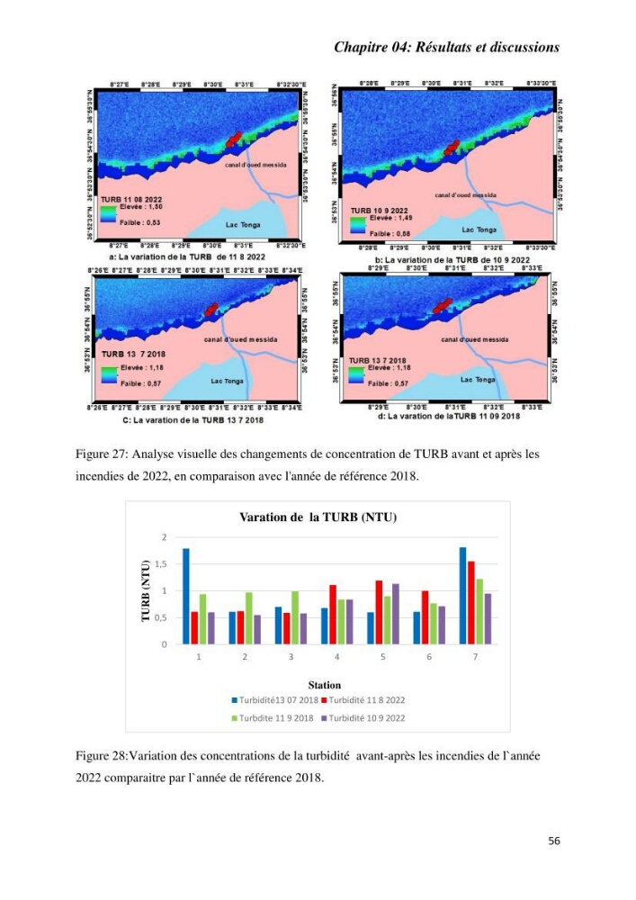 Contribution à la prévention et à la gestion des feux de forêts dans le parc national d\'El Kala (Nord Est de l\'Algérie) par télédétection et leurs incidences sur le milieu marin