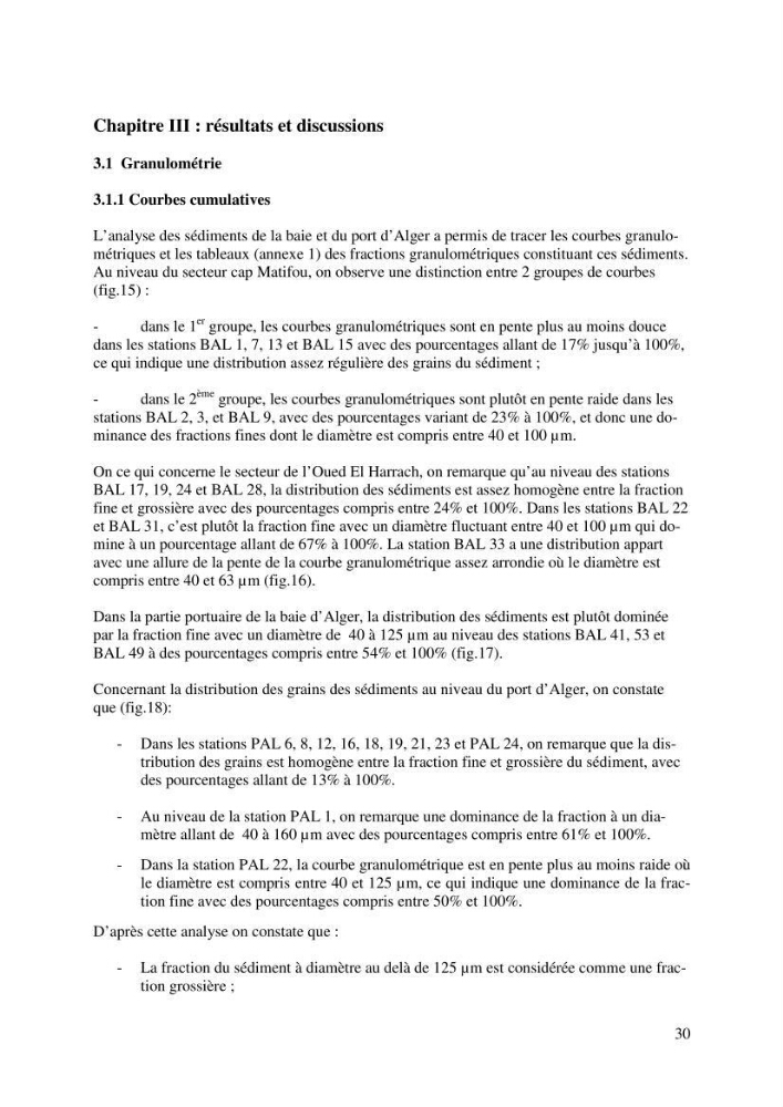 Suivi de la macrofaune benthique des milieux perturbés