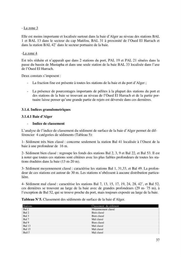 Suivi de la macrofaune benthique des milieux perturbés
