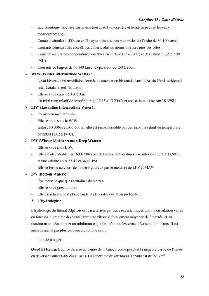 Etude radioécologique du littoral Algérois: cas d\'algues marines