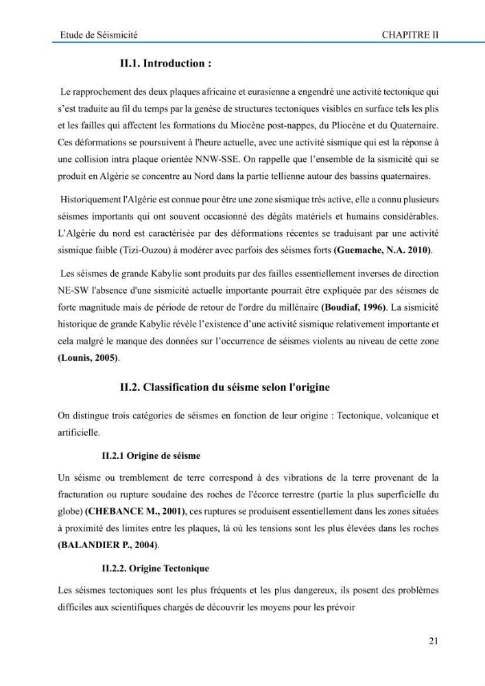 Evaluation de la vulnérabilité du littoral de la wilaya de Tizi-Ouzou face aux de géo-risques côtiers