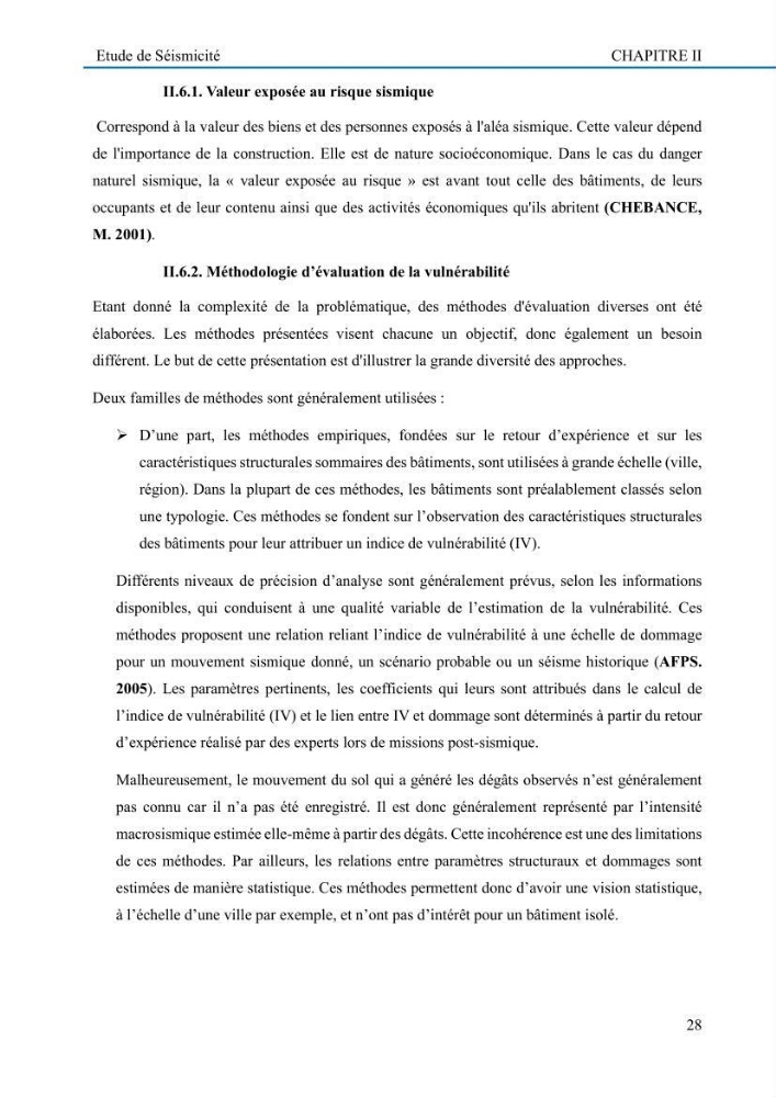 Evaluation de la vulnérabilité du littoral de la wilaya de Tizi-Ouzou face aux de géo-risques côtiers