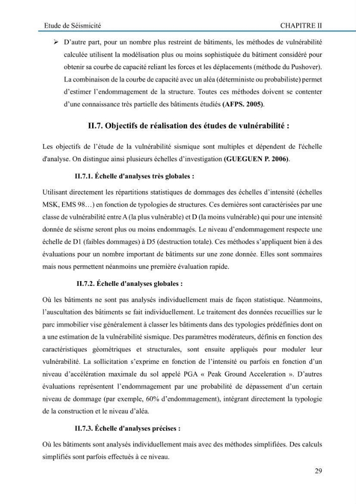 Evaluation de la vulnérabilité du littoral de la wilaya de Tizi-Ouzou face aux de géo-risques côtiers