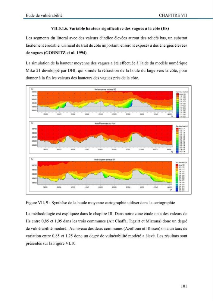 Evaluation de la vulnérabilité du littoral de la wilaya de Tizi-Ouzou face aux de géo-risques côtiers