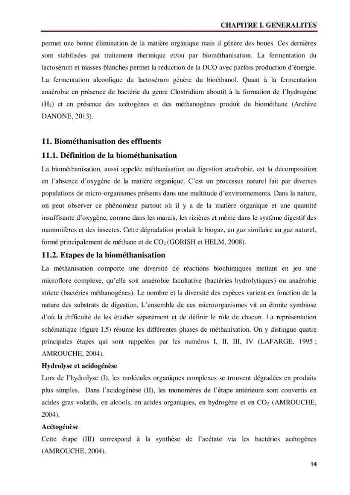 Traitement et valorisation des effluents de l’industrie laitière DANONE par biométhanisation couplée à l’évapo-concentration: