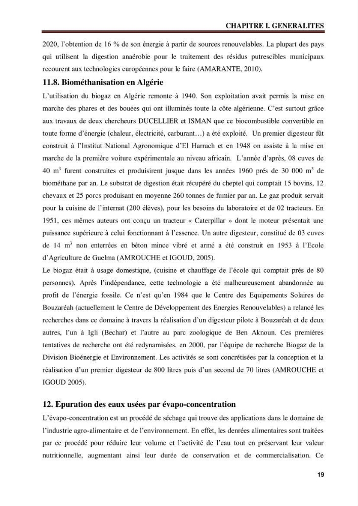 Traitement et valorisation des effluents de l’industrie laitière DANONE par biométhanisation couplée à l’évapo-concentration: