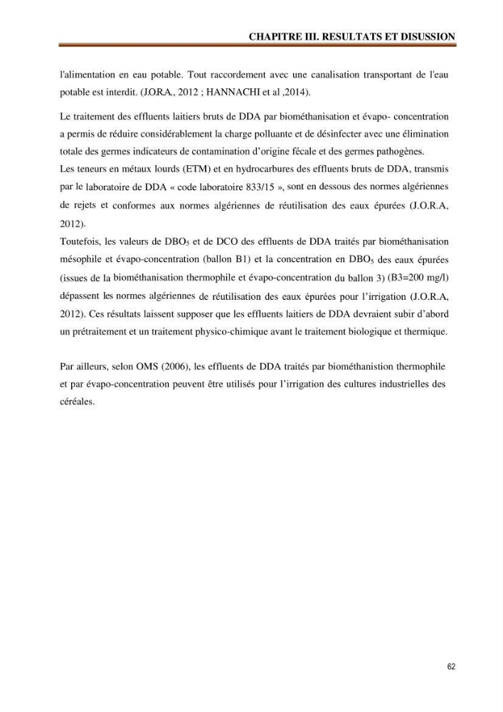 Traitement et valorisation des effluents de l’industrie laitière DANONE par biométhanisation couplée à l’évapo-concentration: