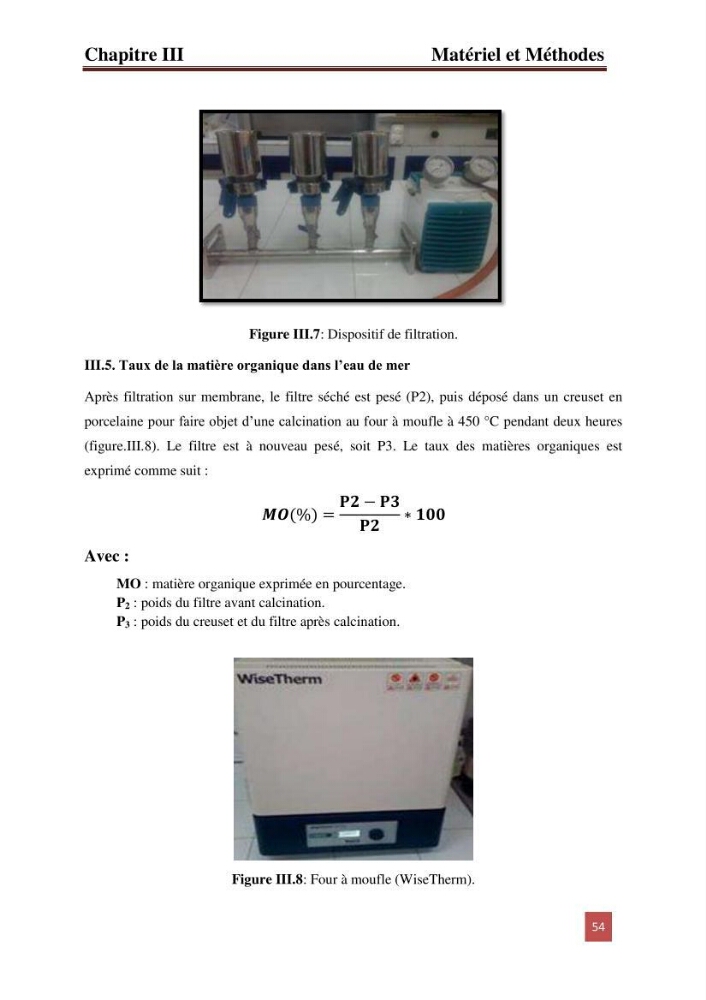 Etude prospective de la pollution marine de la baie d\'Alger: